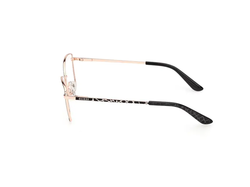 Guess Donna GU50170 002 Montature da vista Metallo Nero Squadrata Normale miniatura 2