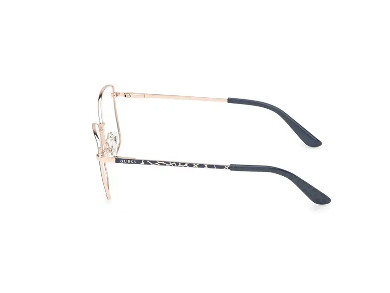 Guess Donna GU50170 091 Montature da vista Metallo Blu Squadrata Normale miniatura 2