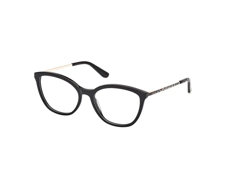 Guess Donna GU50171 001 Montature da vista Metallo Nero  Cat Eye Normale