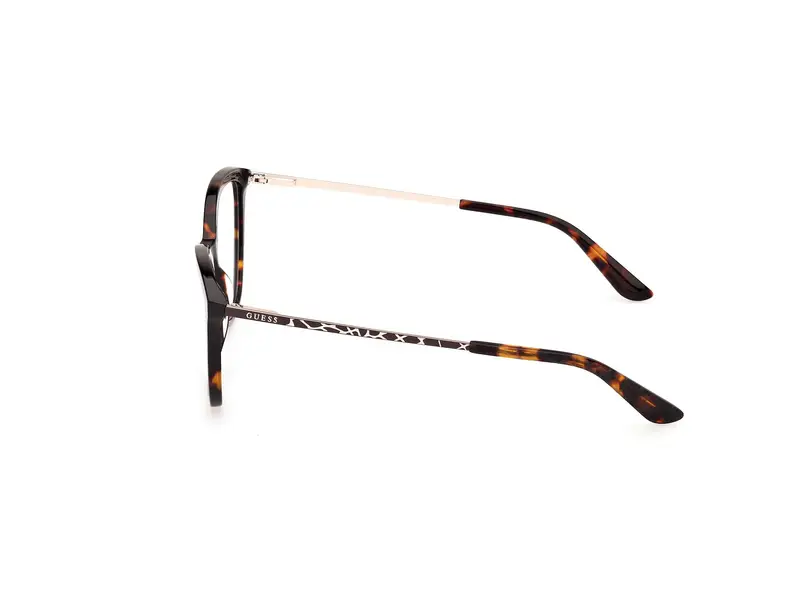 Guess Donna GU50171 052 Montature da vista Metallo Havana Cat Eye Normale miniatura 2