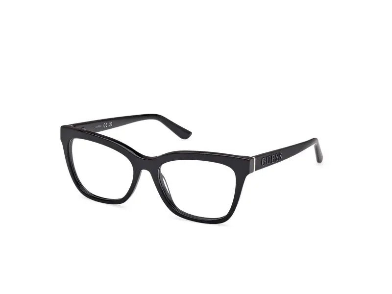 Guess Donna GU50172 001 Montature da vista Acetato Nero  Squadrata Normale