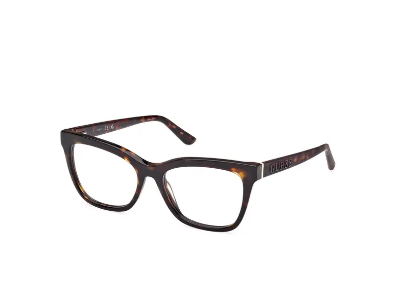 Guess Donna GU50172 052 Montature da vista Acetato Havana Squadrata Normale