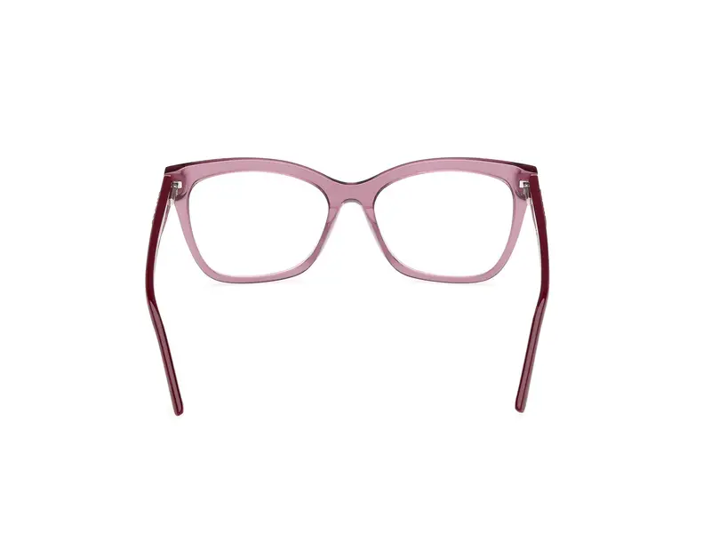 Guess Donna GU50172 081 Montature da vista Acetato Viola Squadrata Normale miniatura 3