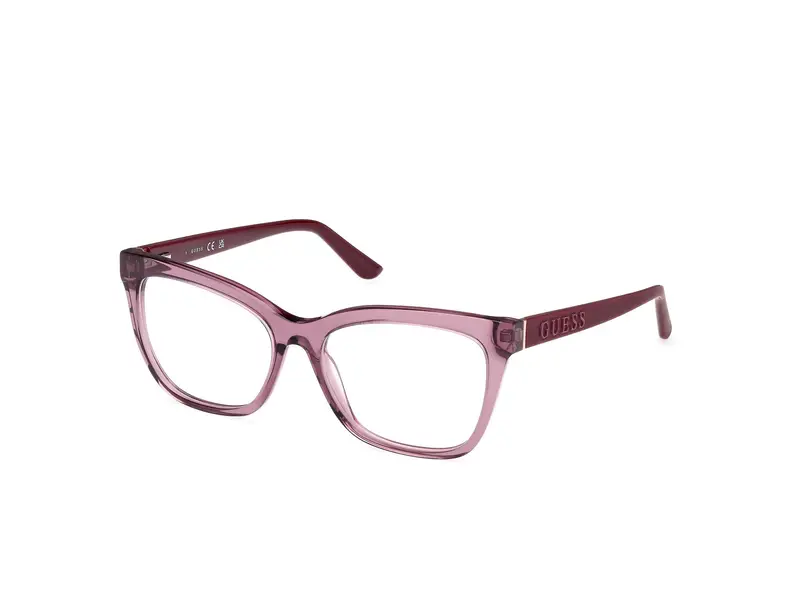 Donna GU50172 081 Montature da vista Acetato Viola Squadrata Normale