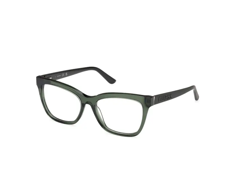 Donna GU50172 096 Montature da vista Acetato Verde Squadrata Normale