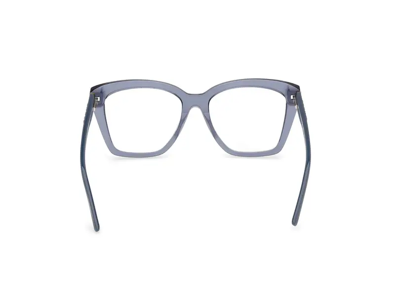 Guess Donna GU50173 090 Montature da vista Acetato Blu Geometrica Normale miniatura 3