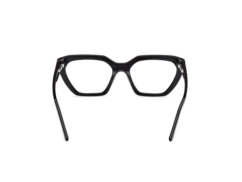 Guess Donna GU50176 001 Montature da vista Acetato Nero Geometrica Normale miniatura 3