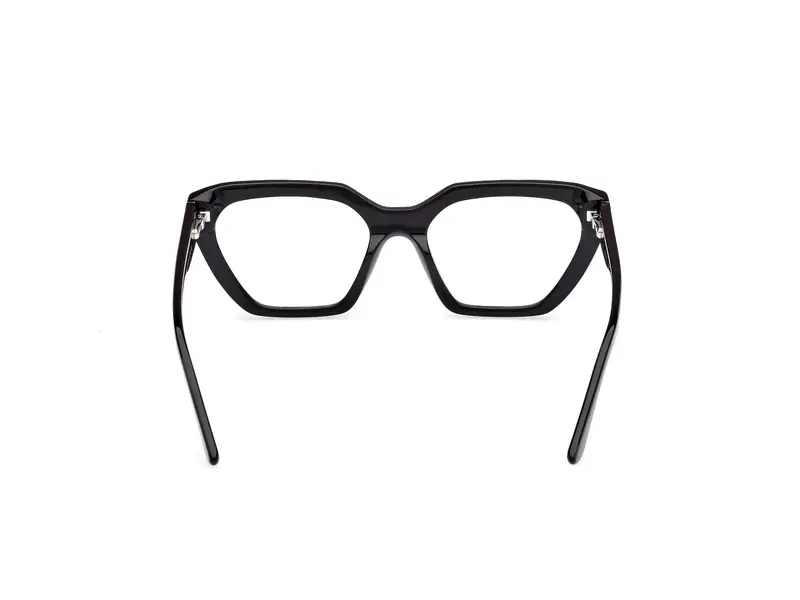 Guess Donna GU50176 005 Montature da vista Acetato Nero Geometrica Normale miniatura 3