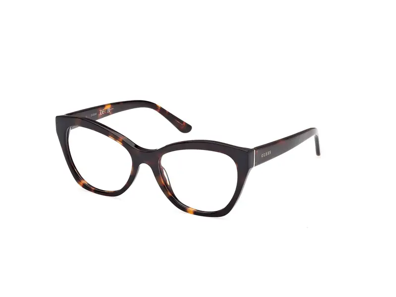 Guess Donna GU50177 052 Montature da vista Acetato Havana  Geometrica Normale