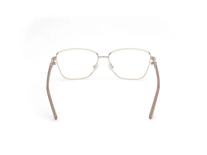 Guess Donna GU50179 058 Montature da vista Metallo Beige Squadrata Normale miniatura 3