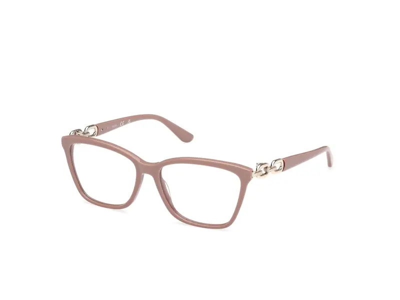 Donna GU50181 057 Montature da vista Acetato Beige Squadrata Normale
