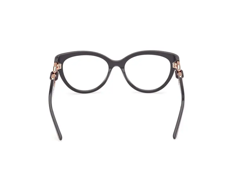 Guess Donna GU50182 020 Montature da vista Acetato Grigio Cat Eye Normale miniatura 3