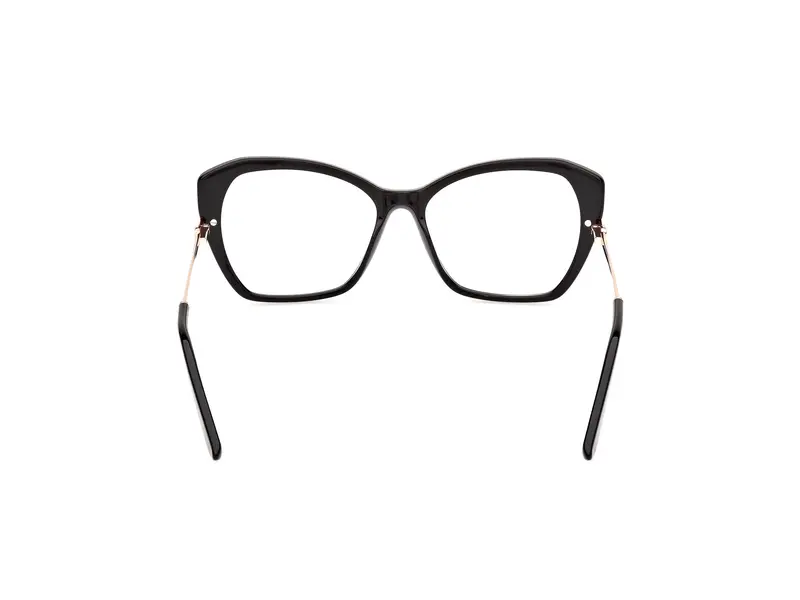 Guess Donna GU50183 001 Montature da vista Acetato Nero Geometrica Normale miniatura 3