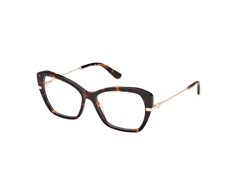 Guess Donna GU50183 052 Montature da vista Acetato Havana  Geometrica Normale