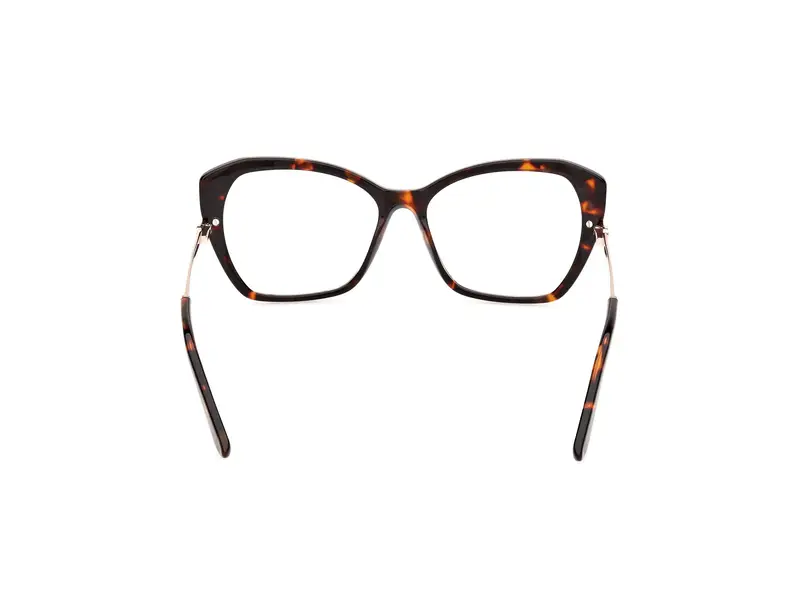 Guess Donna GU50183 052 Montature da vista Acetato Havana Geometrica Normale miniatura 3