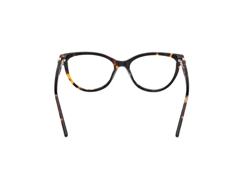 Guess Donna GU50195 052 Montature da vista Acetato Havana Cat Eye Normale miniatura 3