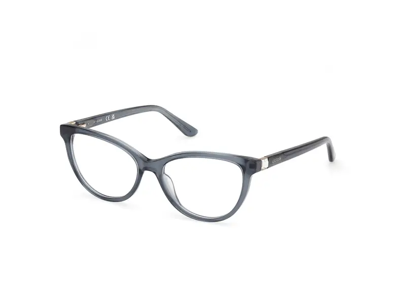 Guess Donna GU50195 092 Montature da vista Acetato Blu  Cat Eye Normale