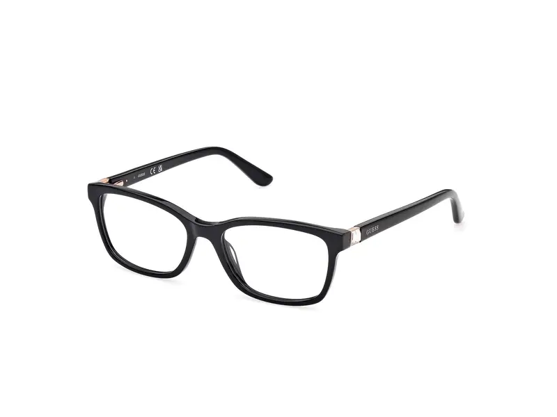 Guess Donna GU50196 001 Montature da vista Acetato Nero Squadrata Normale