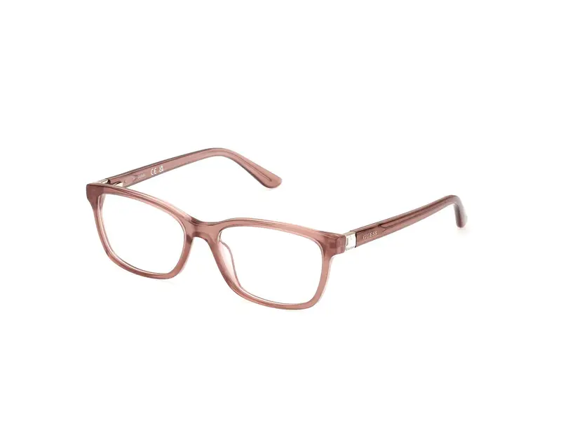 Guess Donna GU50196 059 Montature da vista Acetato Beige Squadrata Normale