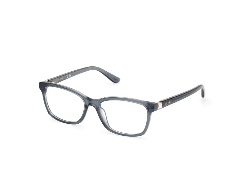 Guess Donna GU50196 092 Montature da vista Acetato Blu  Squadrata Normale