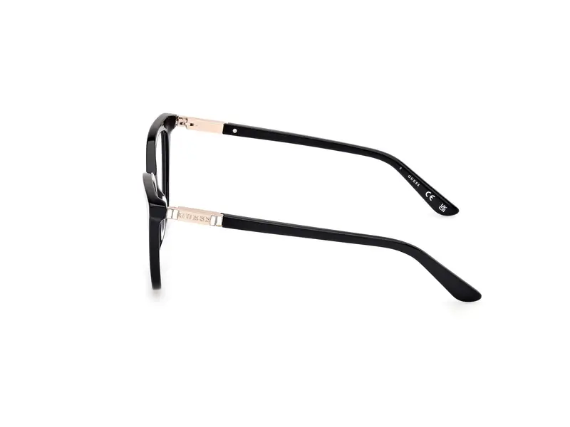 Guess Donna GU50197 001 Montature da vista Acetato Nero Squadrata Normale miniatura 2