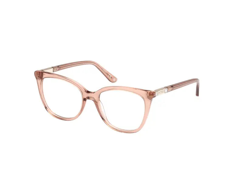 Guess Donna GU50197 057 Montature da vista Acetato Beige Squadrata Normale