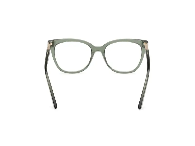 Guess Donna GU50197 093 Montature da vista Acetato Verde Squadrata Normale miniatura 3