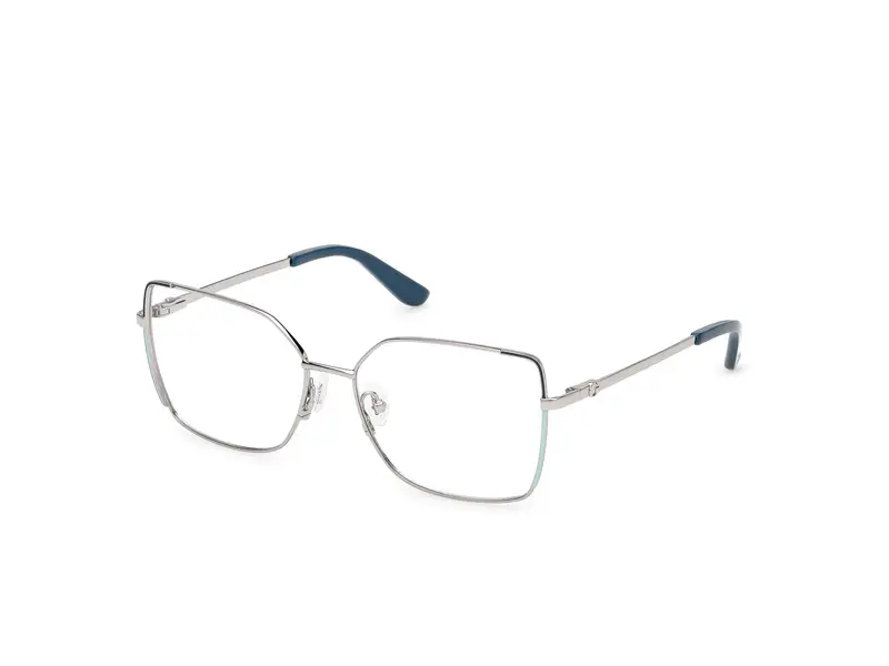 Donna GU50223 10 Montature da vista Metallo Grigio Squadrata Normale