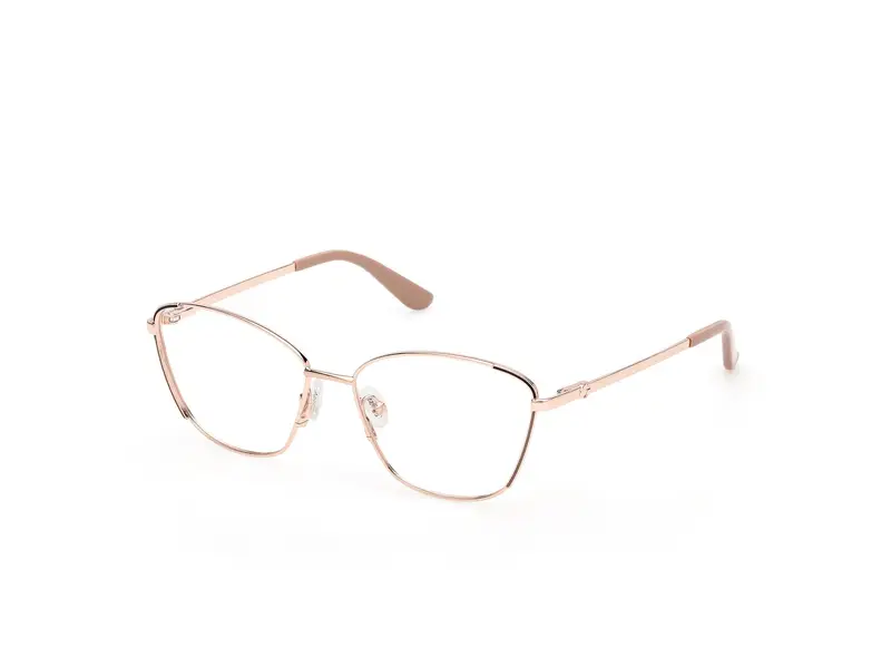 Donna GU50224 59 Montature da vista Metallo Beige Squadrata Normale