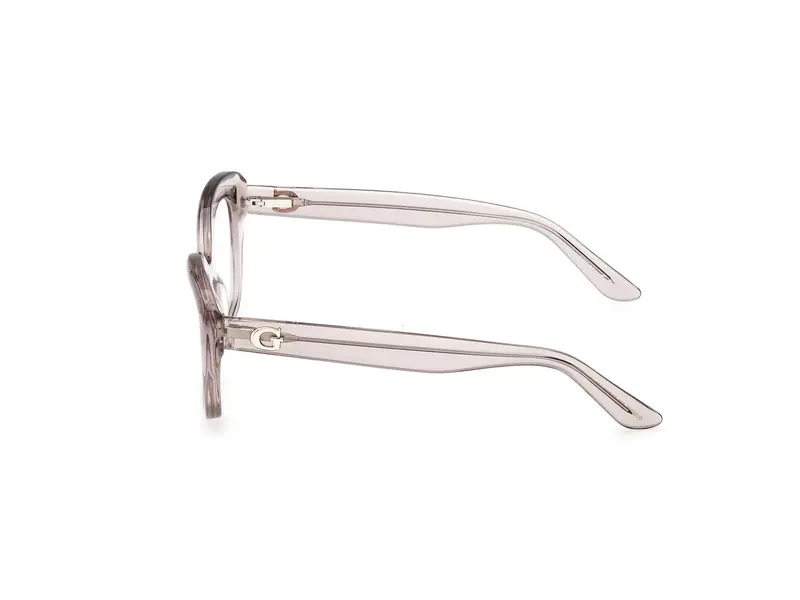 Guess Donna GU50225 20 Montature da vista Acetato Grigio Squadrata Normale miniatura 2