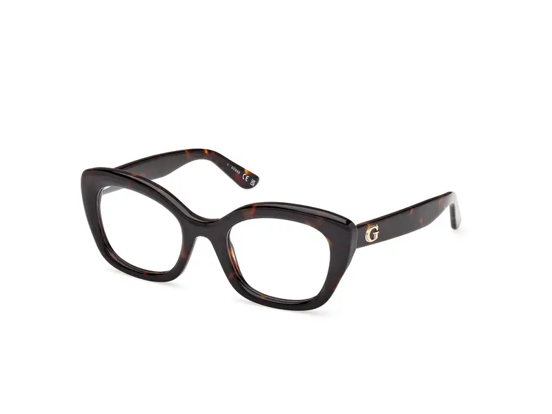 Guess Donna GU50225 52 Montature da vista Acetato Havana  Squadrata Normale