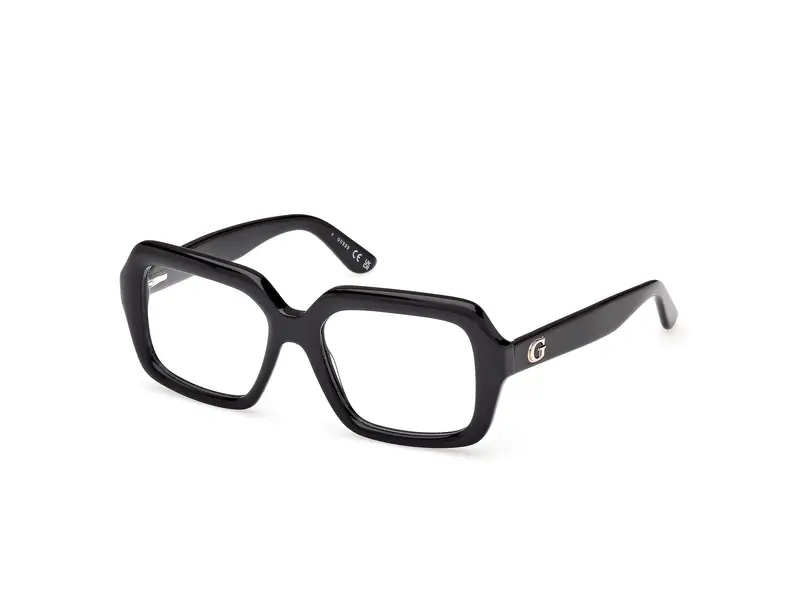 Guess Donna GU50226 1 Montature da vista Acetato Nero  Squadrata Normale