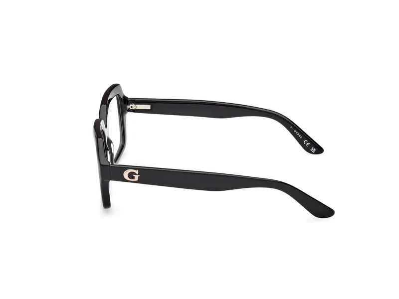 Guess Donna GU50226 1 Montature da vista Acetato Nero Squadrata Normale miniatura 2