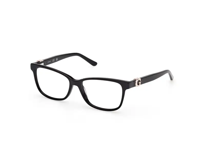 Guess Donna GU50227 1 Montature da vista Acetato Nero  Squadrata Normale