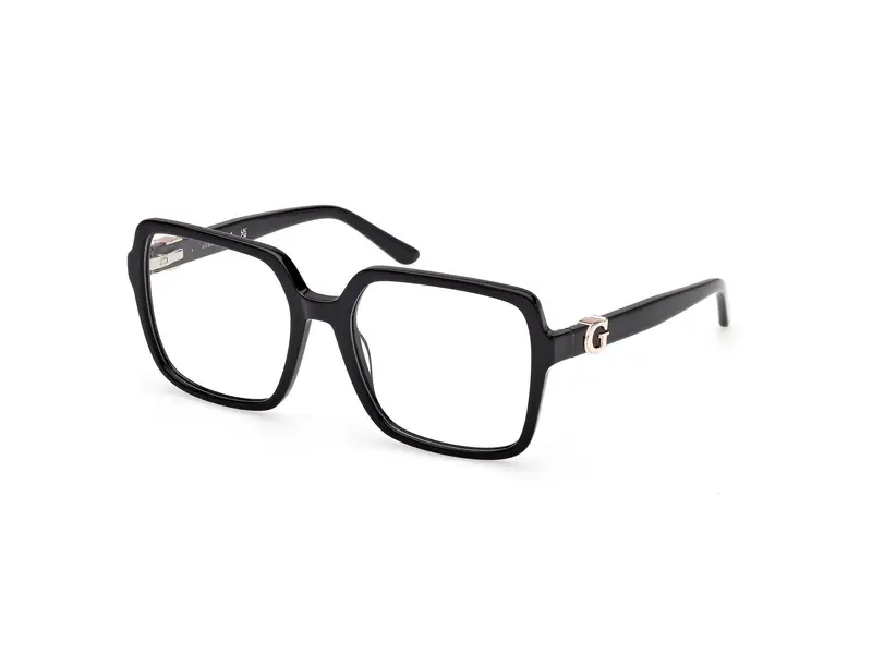 Guess Donna GU50228 1 Montature da vista Acetato Nero  Squadrata Normale