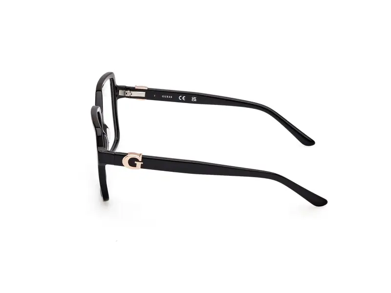 Guess Donna GU50228 1 Montature da vista Acetato Nero Squadrata Normale miniatura 2