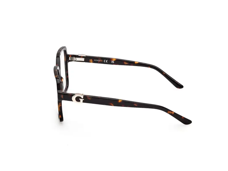 Guess Donna GU50228 52 Montature da vista Acetato Havana Squadrata Normale miniatura 2