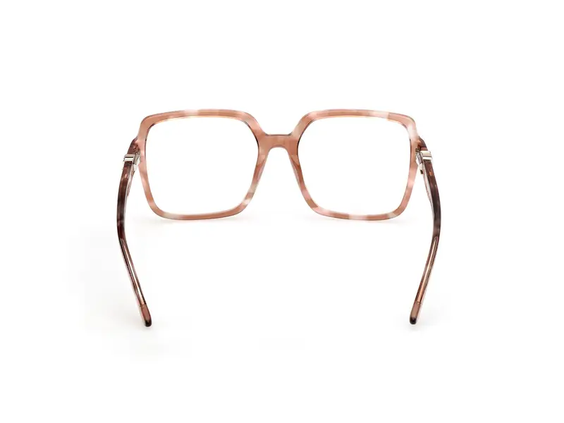 Guess Donna GU50228 59 Montature da vista Acetato Beige Squadrata Normale miniatura 3