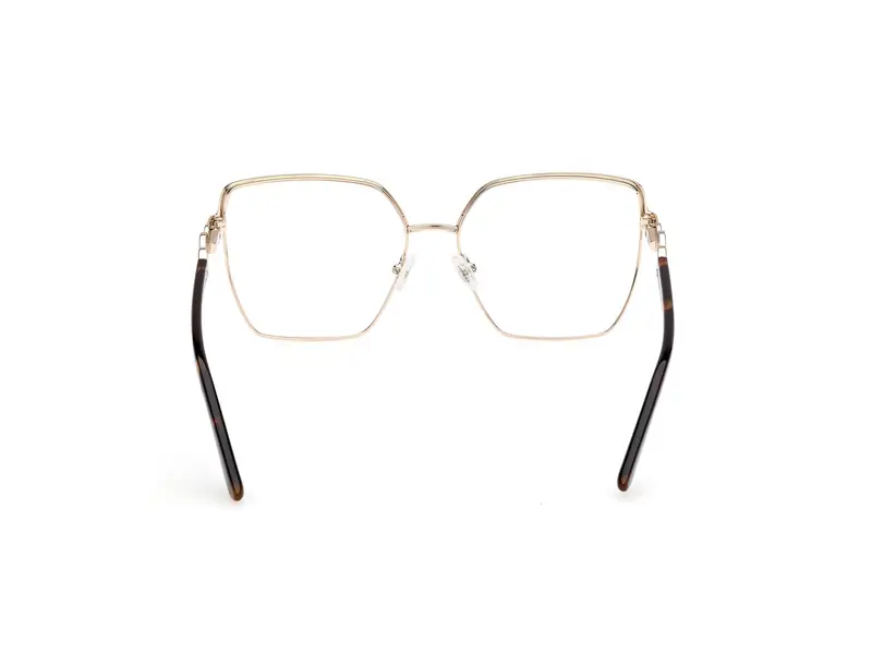 Guess Donna GU50229 58 Montature da vista Metallo Beige Squadrata Normale miniatura 3