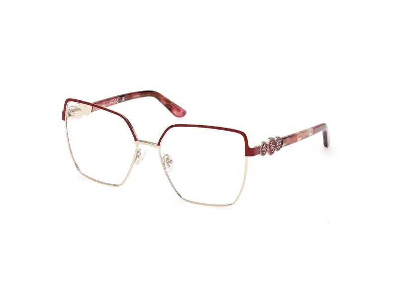 Guess Donna GU50229 67 Montature da vista Metallo Rosso  Squadrata Normale