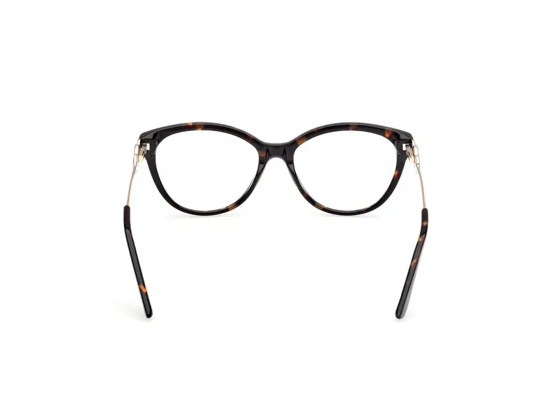 Guess Donna GU50230 52 Montature da vista Acetato Havana Cat Eye Normale miniatura 3