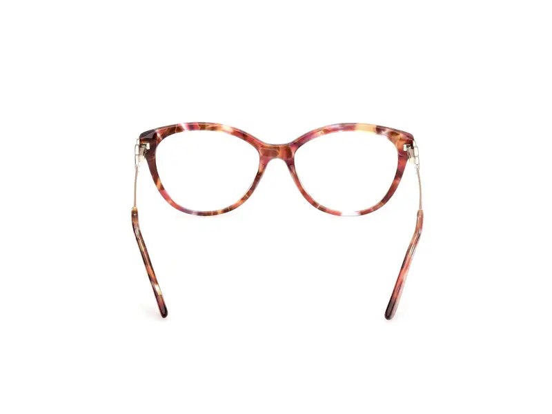 Guess Donna GU50230 68 Montature da vista Acetato Rosso Cat Eye Normale miniatura 3