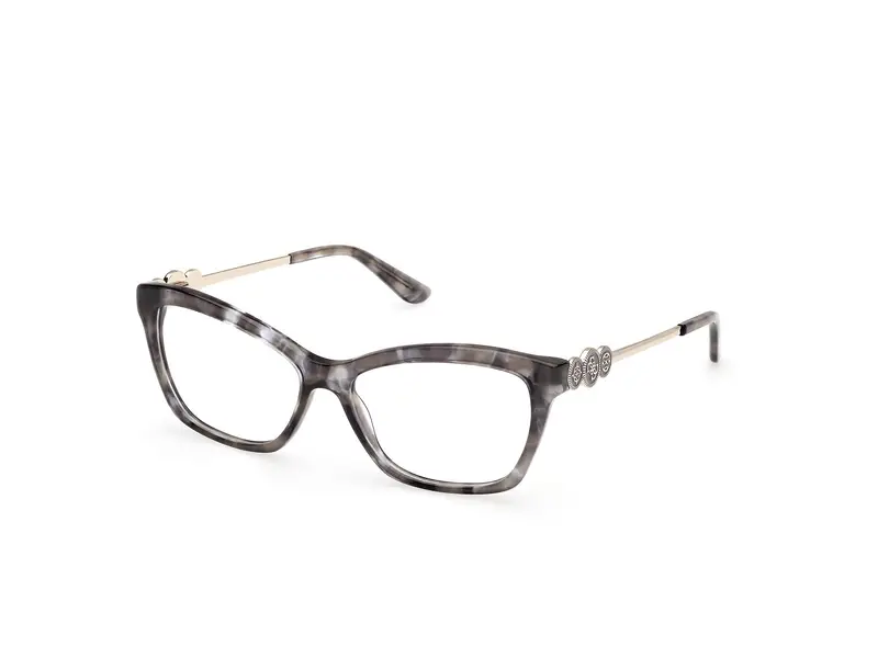 Guess Donna GU50231 20 Montature da vista Acetato Grigio  Squadrata Normale