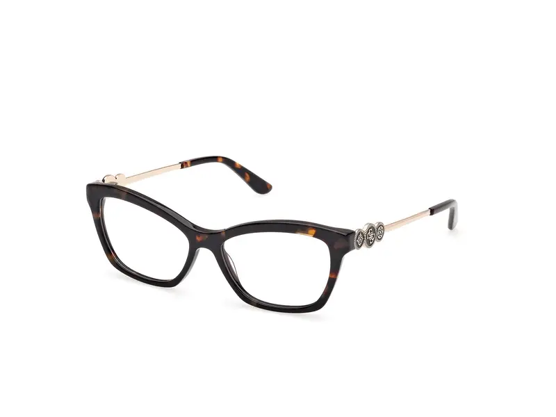Guess Donna GU50231 52 Montature da vista Acetato Havana Squadrata Normale