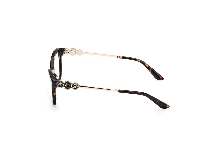 Guess Donna GU50231 52 Montature da vista Acetato Havana Squadrata Normale miniatura 2
