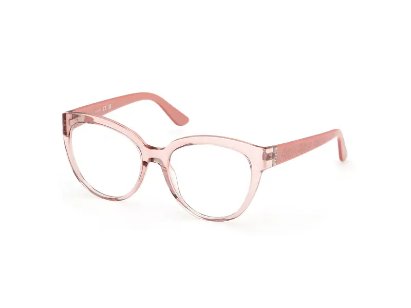 Guess Donna GU50232 72 Montature da vista Acetato Rosa Cat Eye Normale