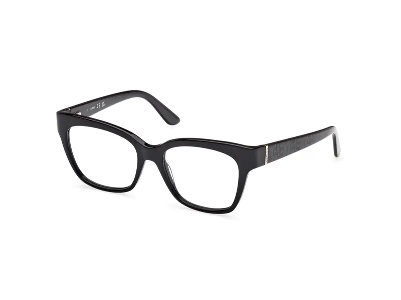 Guess Donna GU50233 1 Montature da vista Acetato Nero Squadrata Normale