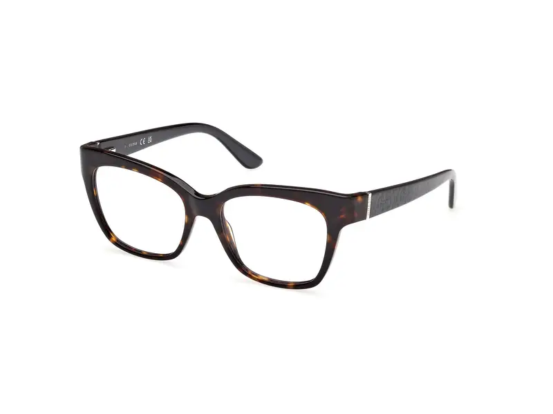 Guess Donna GU50233 52 Montature da vista Acetato Havana Squadrata Normale