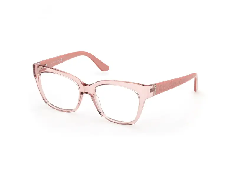 Guess Donna GU50233 72 Montature da vista Acetato Rosa Squadrata Normale