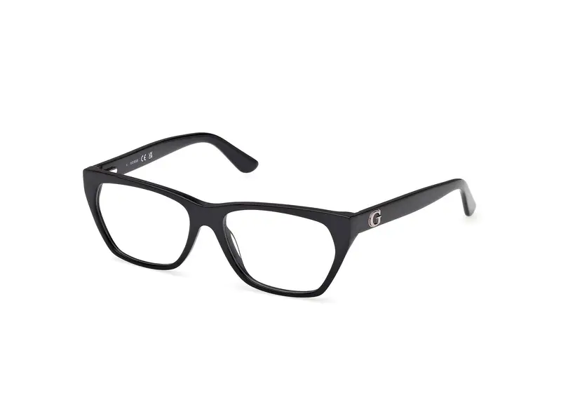 Guess Donna GU50234 1 Montature da vista Acetato Nero Geometrica Normale
